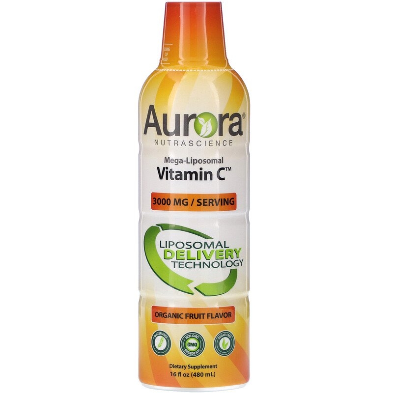 Vitamin C - Liposomal fra AURORA MD HELE 3 GRAM PR. DOSE.  Innholder 32 dagsdoser.