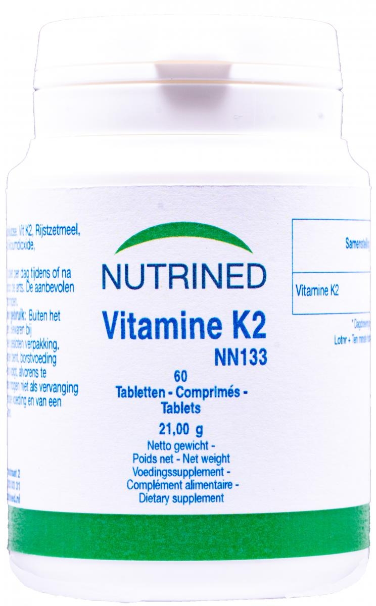 Vitamin K2 180 mcg.  60 tbl. 