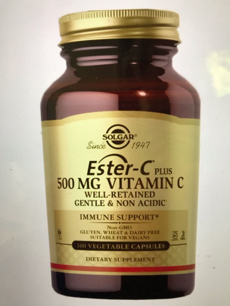 Solgar, Ester-C Plus, Vitamin C,  500 mg, 100 Vegetable Capsules 