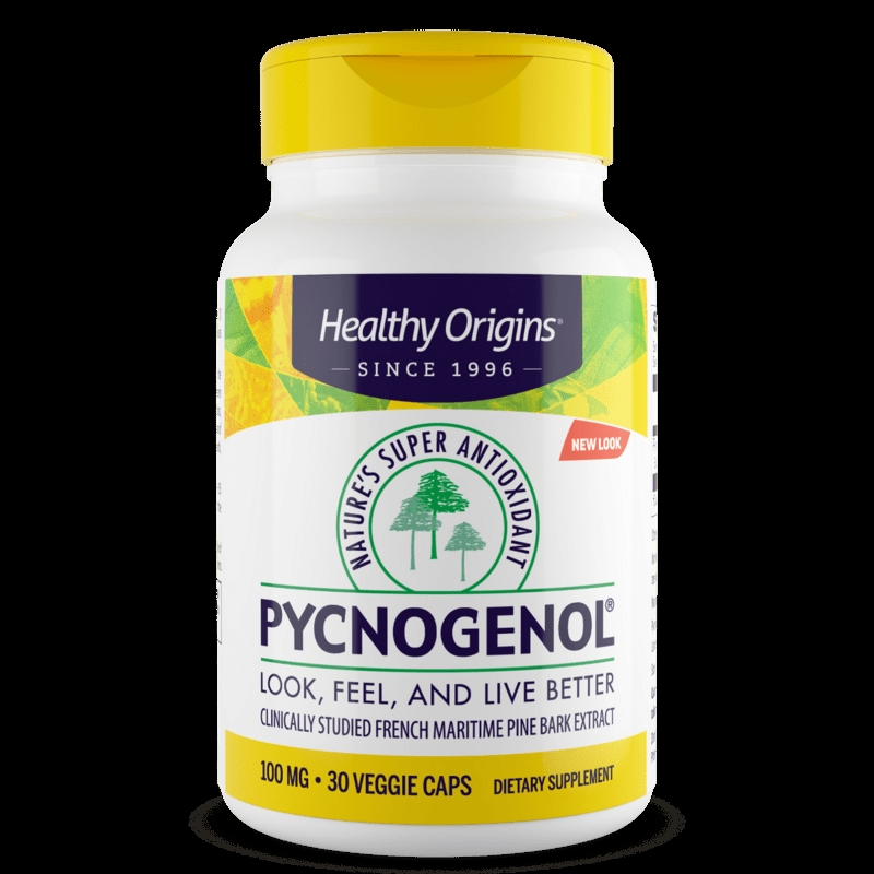  Healthy Origins, Pycnogenol, 100mg, 30 Veg. capsules