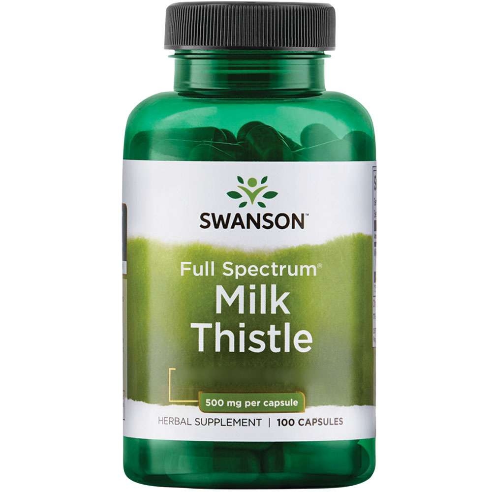 Milk Thistle fra swanson, med hele 500 mg pr. kapsel.
Milk Thistle er kjent for å ta vare på og beskytte leveren ! Milk Thistle eller mariatistel inneholder antioksidanter som ikke bare støtter leverhelsen, men generell helse for hele kroppen.