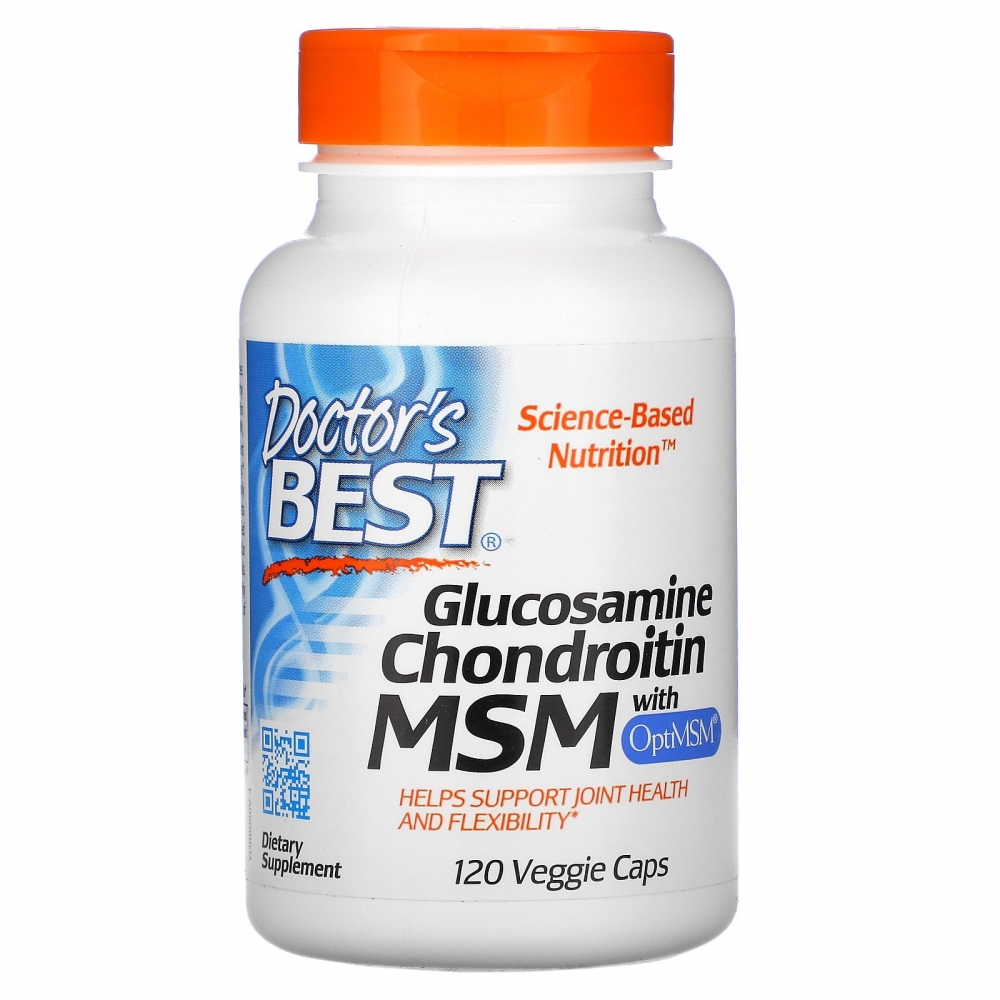 GLUCOSAMINE-CHONDROITIN-MSM. Dagsdose er 4 tabletter. Denne boksen inneholder 30 dagsdoser.