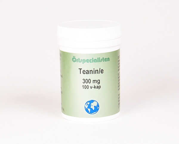 L-TEANIN  300 mg  Innholder  100 kapsler.   Anbefalt dagsdose 1-2 kapsler.