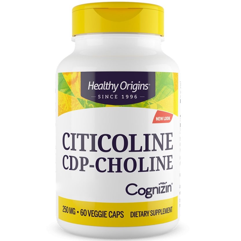 Healthy Origins, Cognizin Citicoline, 250mg, 60 Capsules.